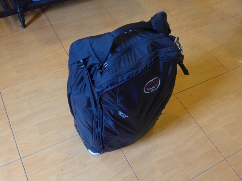 Osprey Ozone Convertible Packed